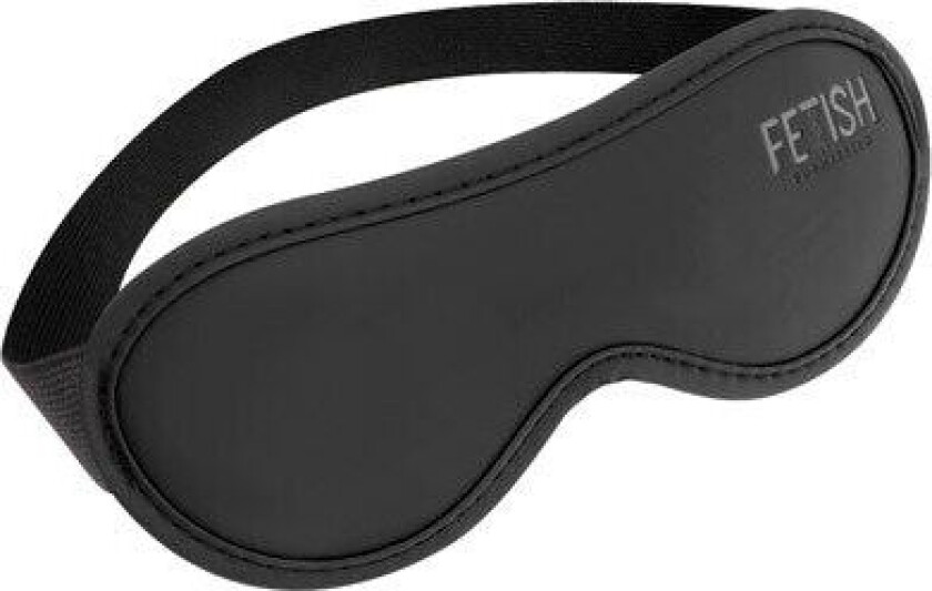 Fetish Submisive Vegan Leather Mask Bind