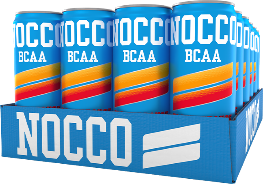24 x NOCCO BCAA, 330 ml, Blood Orange del Sol, Norge