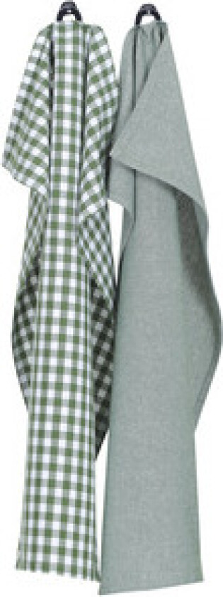 Kjøkkenhåndkle Bella resirkulert 2-pk