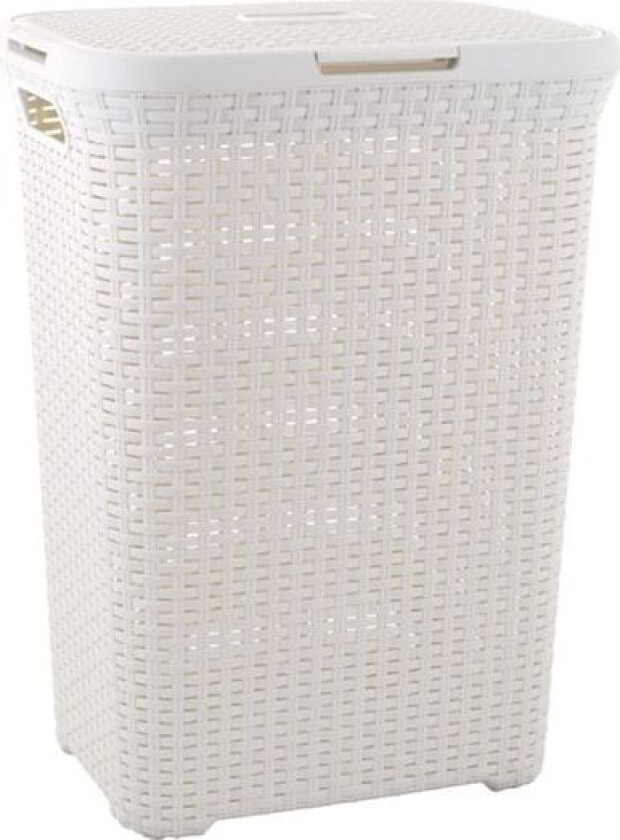 Style 3253920707000, 60 l, firkant, Rattan (vifte), Hvit, Hvit, 448 mm
