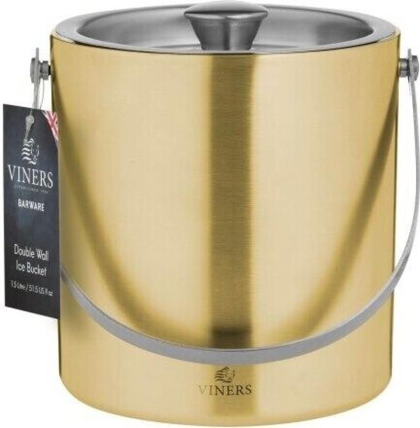 VINERS VIN BARWARE ICE BUCKET DOUBLE WALL