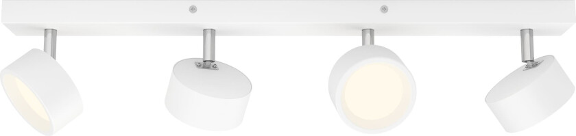 Påbygd spotlys, Innsunket spotlight, LED, 2200 lm, 220 - 240 V, Hvit