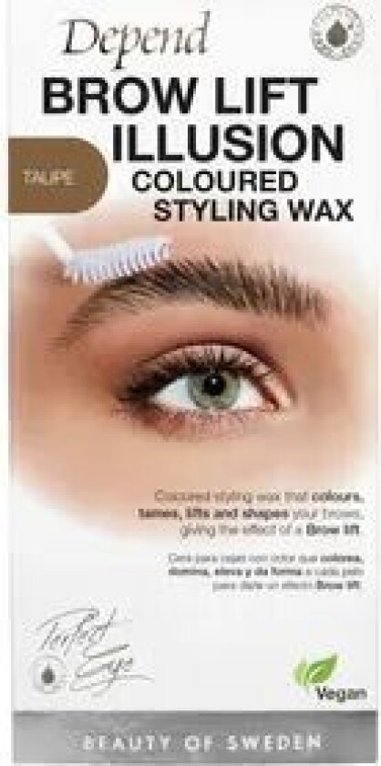 Brow Lift Illusion Coloured Styling Wax Taupe 5g