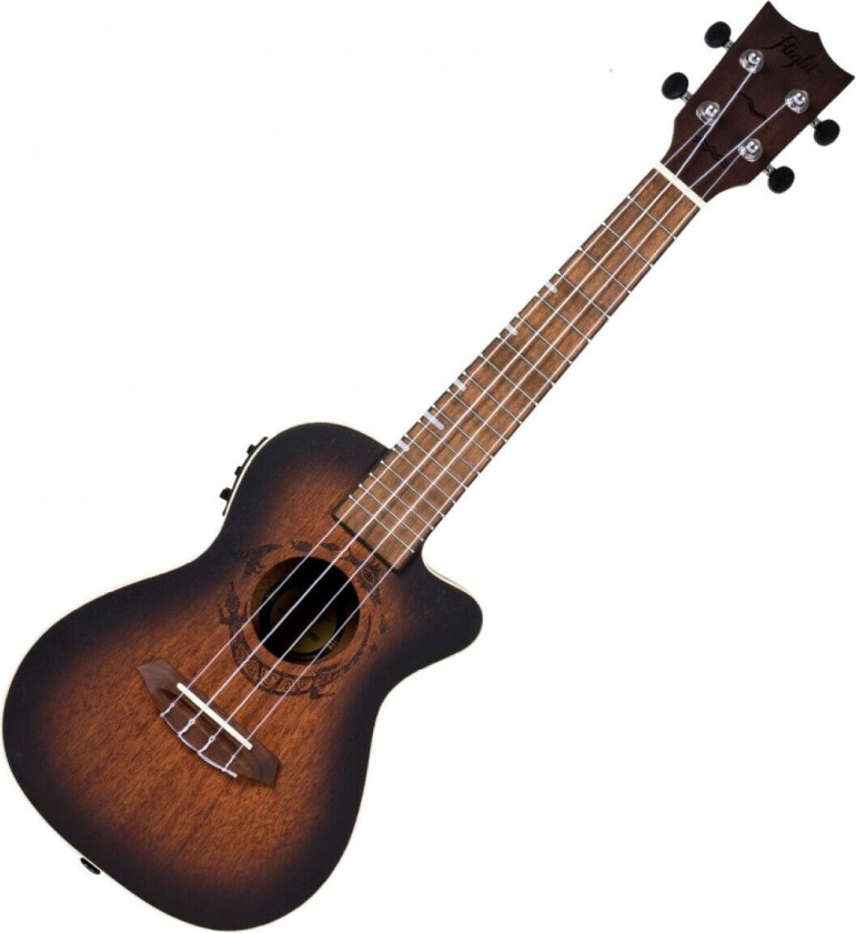 DUC380 Electro Concert Ukulele Amber