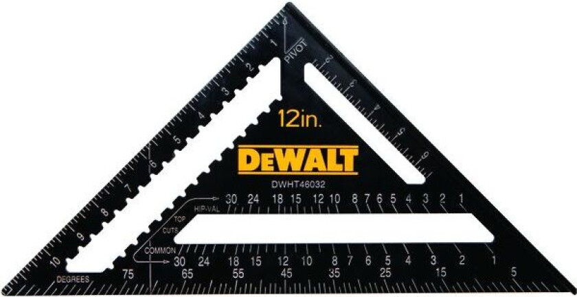 Bilde av Gradvinkel 12" DWHT46031-0