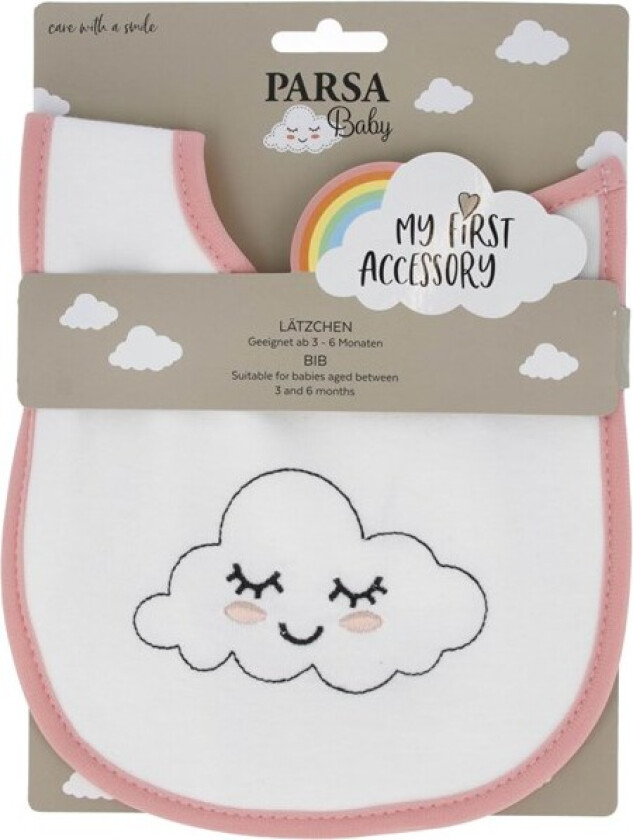 Smekke med sky. 3-6 måneder - Rosa