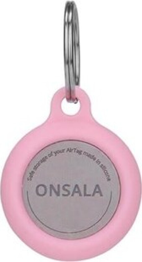 Bilde av GEAR ONSALA AirTag Silikonholder m. Nøkkelring - Rosa