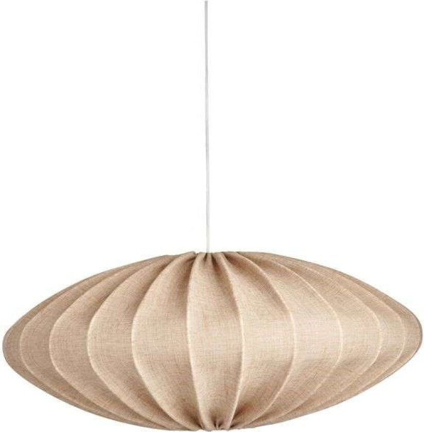 Ellipse lampeskjerm 65 cm lin Sand