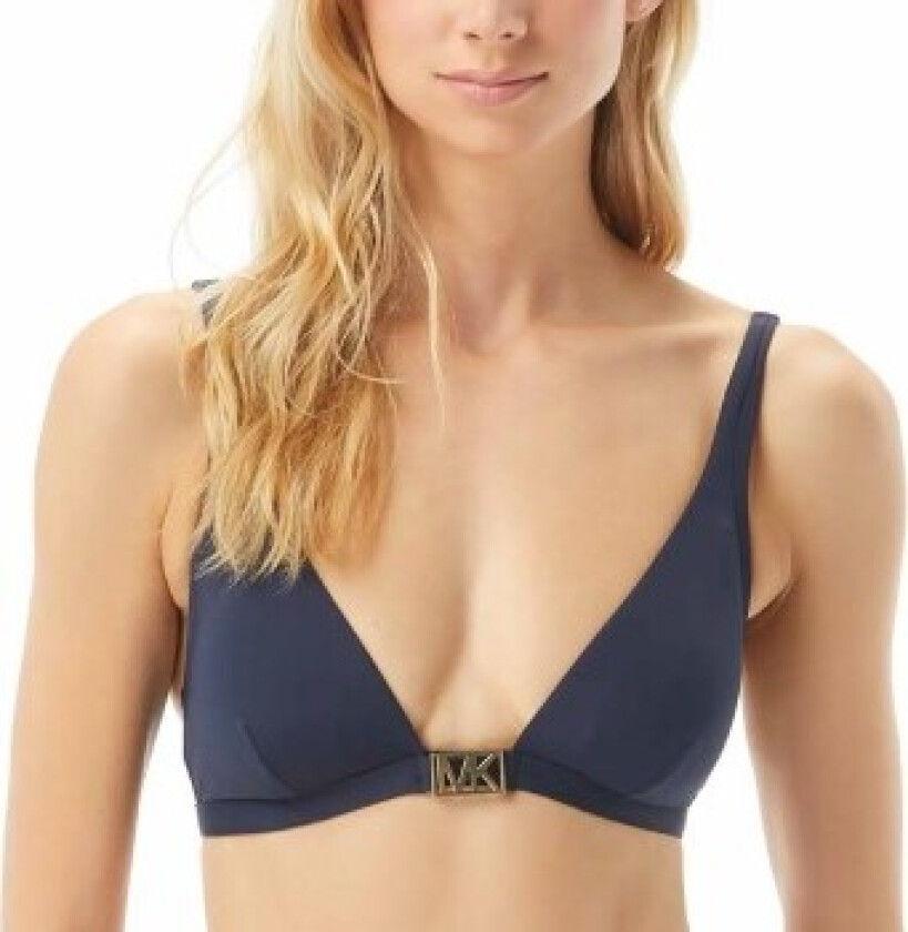 Michael Kors Logo Solids Triangle Bikini Top DEAL1 * Kampanje *