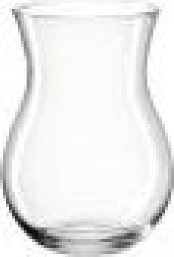 012960, Krukke-formet Vase, Glass, Gjennomsiktig, Blank, Gjennomsiktig, Bord