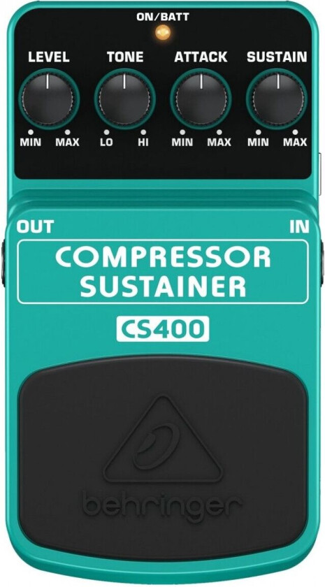 CS400 Kompressor og Sustain Effektpedal