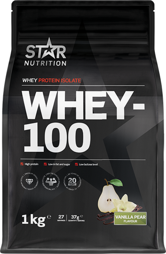 Whey-100 Myseprotein 1 kg