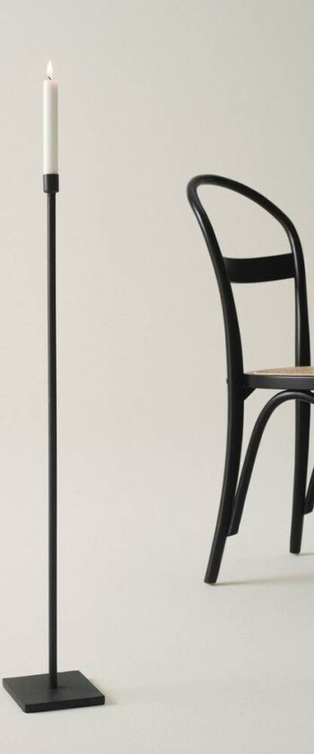 HIGHRISE lysestake Svart