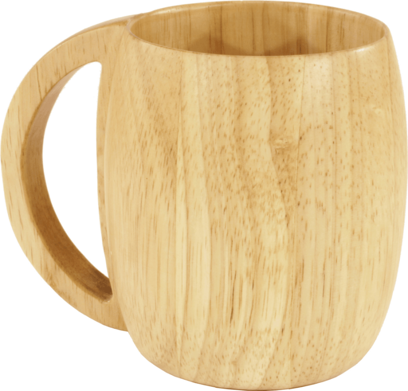 Wooden Beer Mug, ølkrus STD