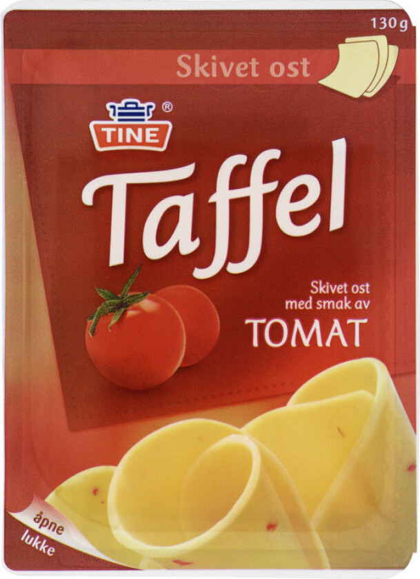 Taffelost Tomat skivet 130g
