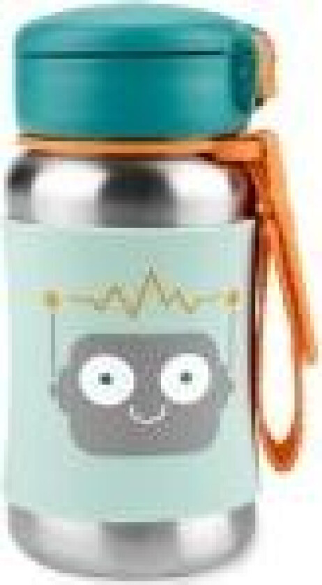 SKIP HOP Drikkeflaske Barn, Rustfritt stål - Robot