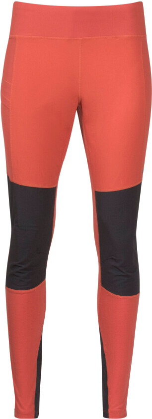 Bergans Of Norway Fløyen Outdoor Tights Dame Brick/Solid Charcoal M