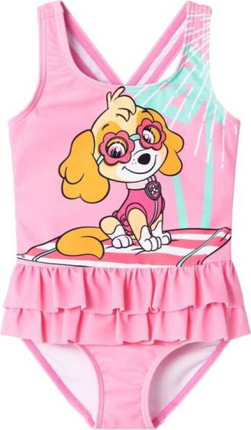 Name It Musa Paw Patrol Badedrakt Småbarn, Cashmere Rose