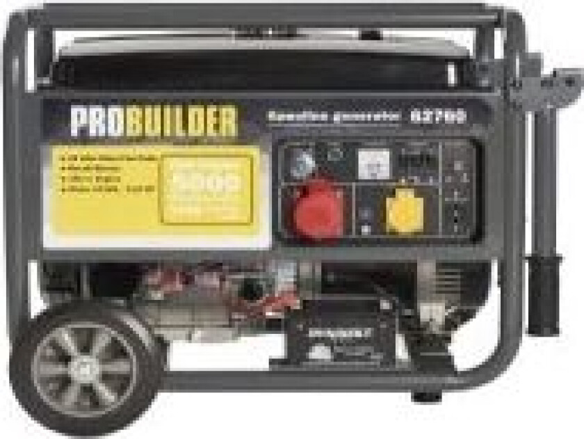 PROBUILDER - GENERATOR 5000W/MAKS POWER 5500W (SCHUKO) 389CC