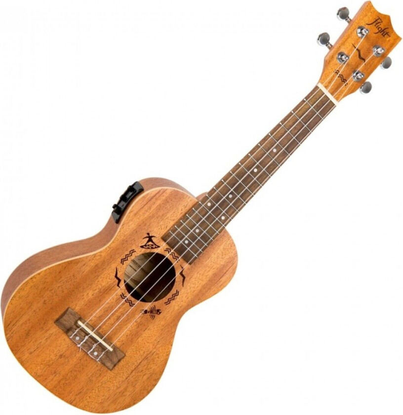 DUC523CEQ Concert Electro Ukulele Mahogany