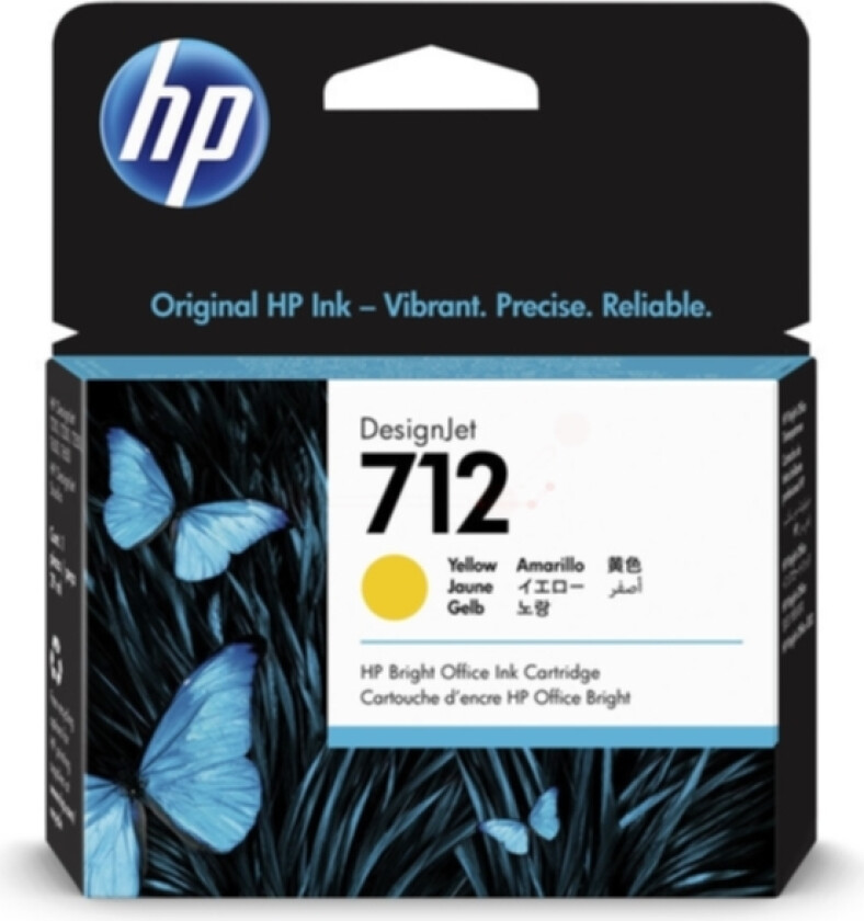 Hp Blekk Gul 712 29ml