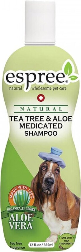 Tea Tree & Aloe Medicated Schampo (355 ml)