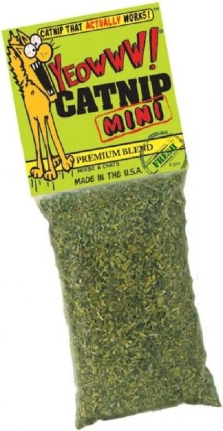 Yeowww! Loose catnip