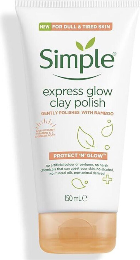 Simple Express Glow Clay Polish 150ml