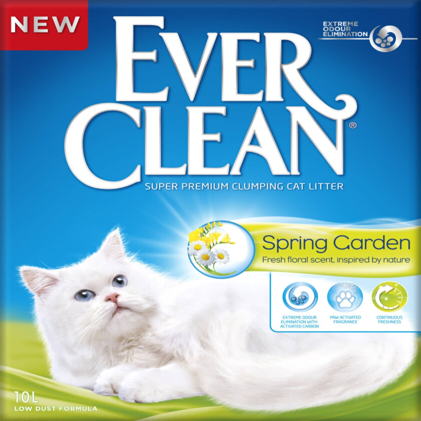 Ever Clean Spring Garden Kattsand (10 L)