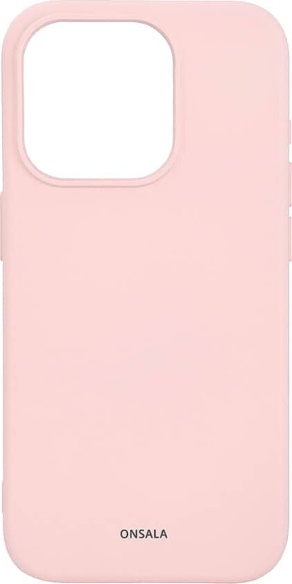 iPhone 15 Pro  Silikon Deksel - MagSafe-kompatibelt - Chalk Pink