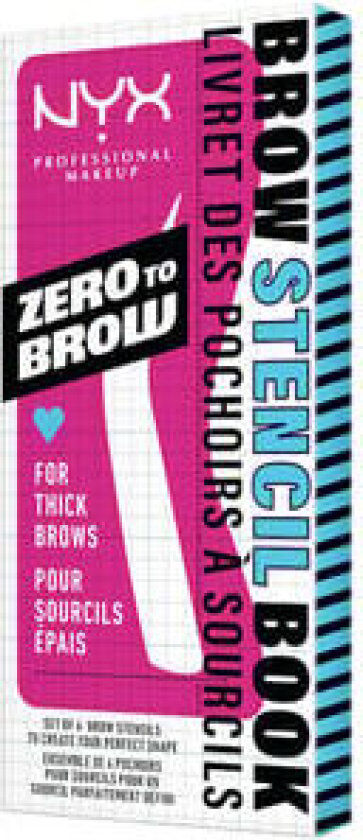 Zero To Brow Stencil Thick Brows
