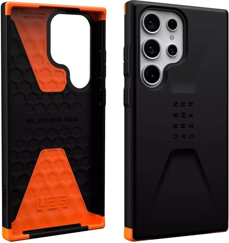 Samsung Galaxy S23 Ultra CIVILIAN Series Deksel - Svart