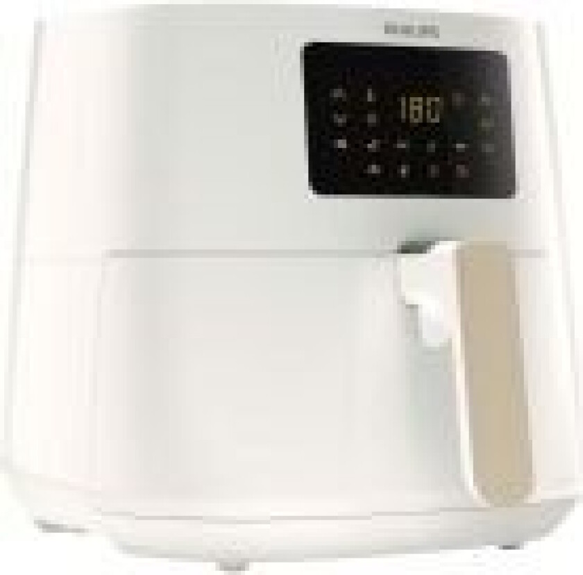 Essential Connected HD9280 Ovi XL - Varmluftsteker - 6.2 liter - 2 kW - metallic white/champagne