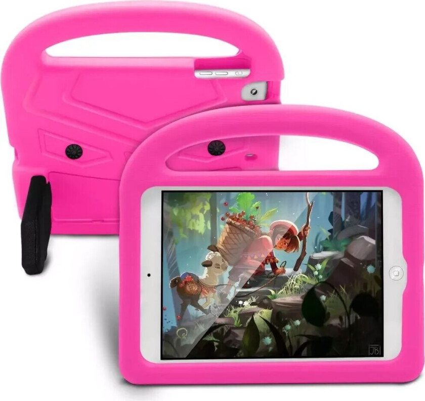 iPad Mini 1/2/3/4/(2019) Barnedeksel - Sparrow Stander - Rosa