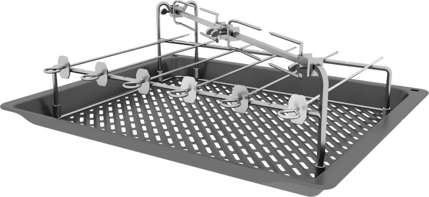 HZ635000 - Rotisserie-sett - rustfritt stål