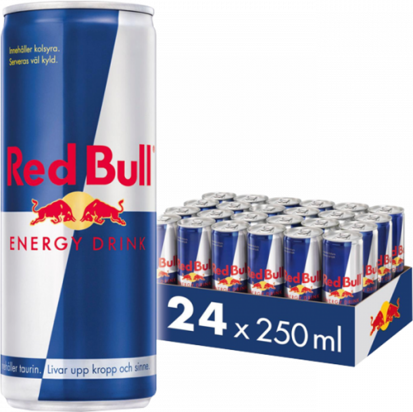 24 x Red Bull Energidryck, 250 ml, Original
