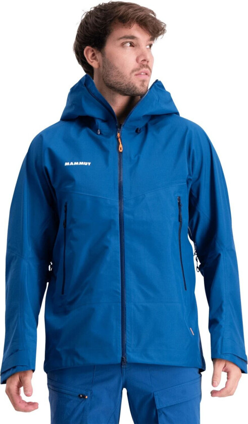 Crater HS Hooded Jacket, skalljakke, herre Deep Ice