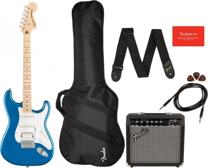Squier Aff. Strat HSS MN PACK LPB