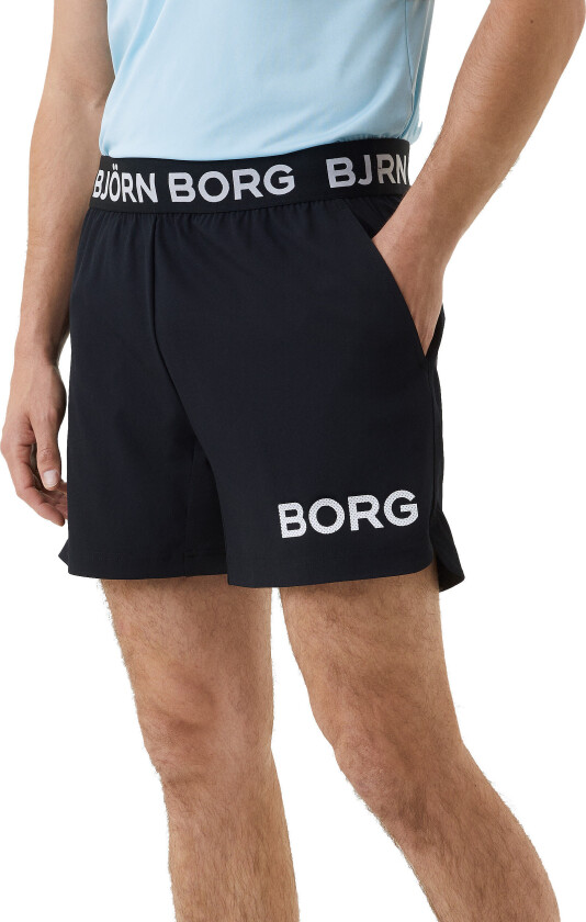 Men's Borg Short Shorts XXL, Black Beauty