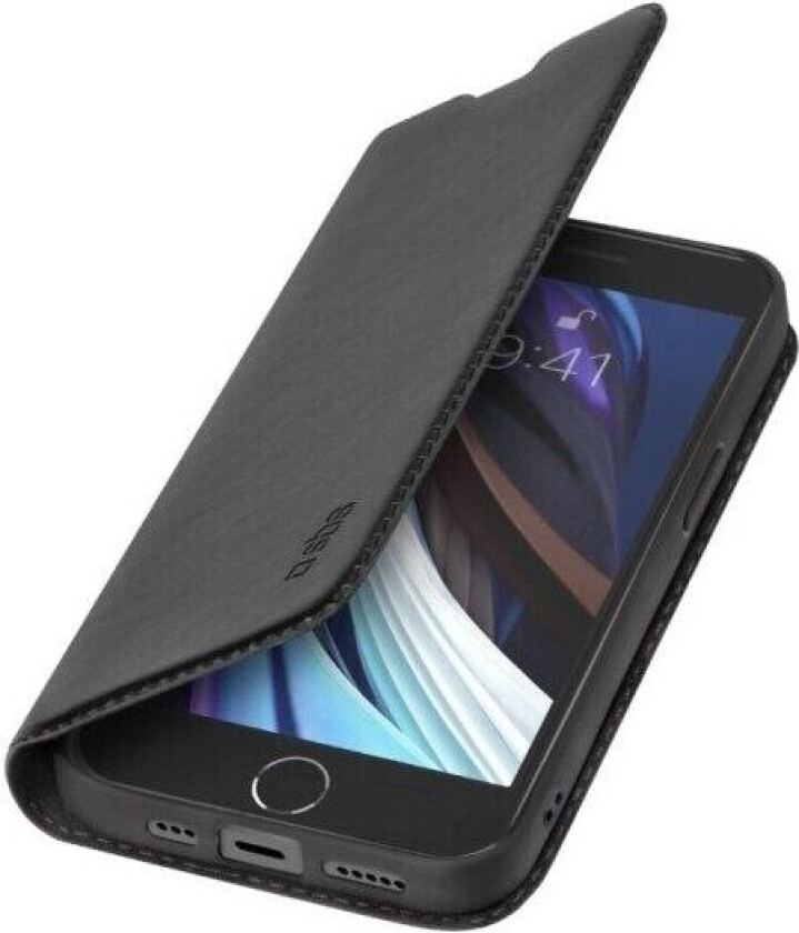 iPhone SE (2022 / 2020) / 8 / 7 Wallet Lite Deksel - Svart