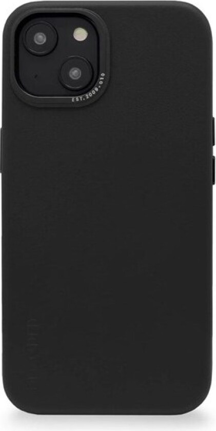 Leather Back Cover iPhone 14 Plus - Black