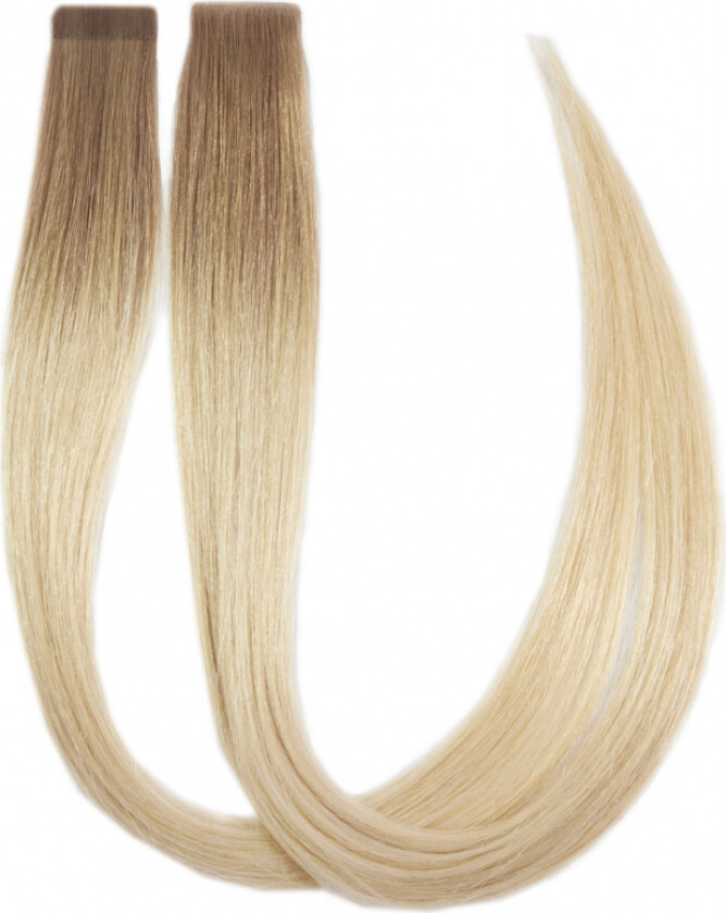 Premium Tape Extensions - Seamless & Classic 3 (50 cm) Cool Platinum Blonde Balayage B7.3/10.10