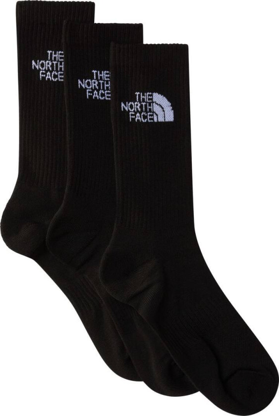 Multi Sport Cush Crew Sock 3p Tnf Black S