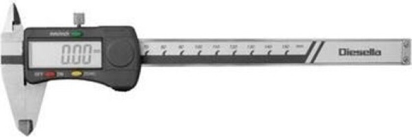 Digital caliper 0-150 x 0.01 mm w/jaw length 40 mm