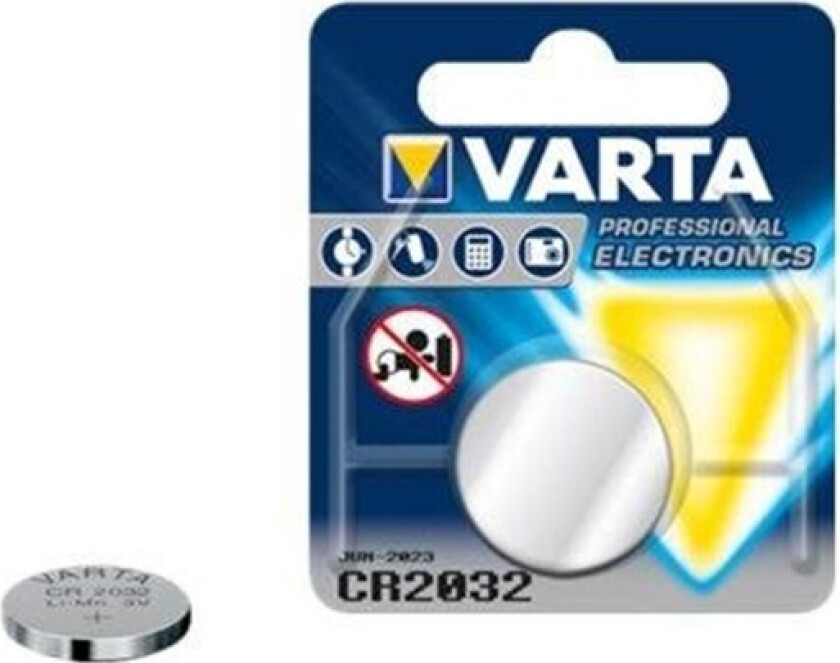 Varta Batteri 3v Lith Cr2032