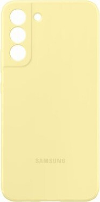 Galaxy S22+ Silicone Cover, Butteryellow