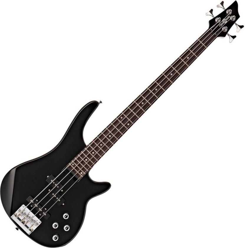 Gear4Music Chicago Bassgitar fra Gear4music Black - Nesten Nytt