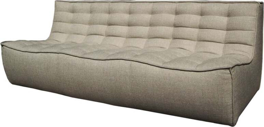 N701 sofa 3-seter Stoff beige