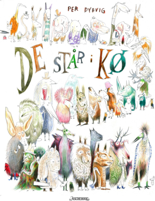De står i kø av Per Dybvig