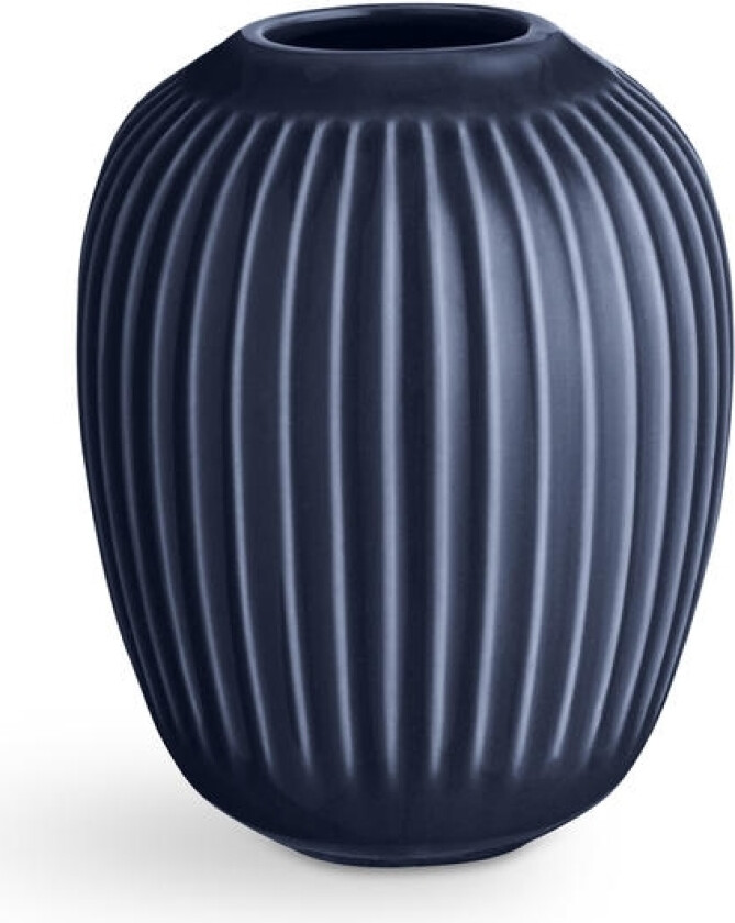 Hammershøi vase mini indigo